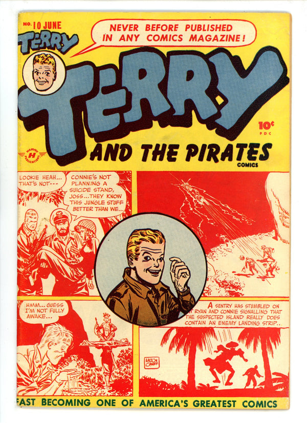 Terry and the Pirates Comics 10 FN/VF (7.0) (1948)