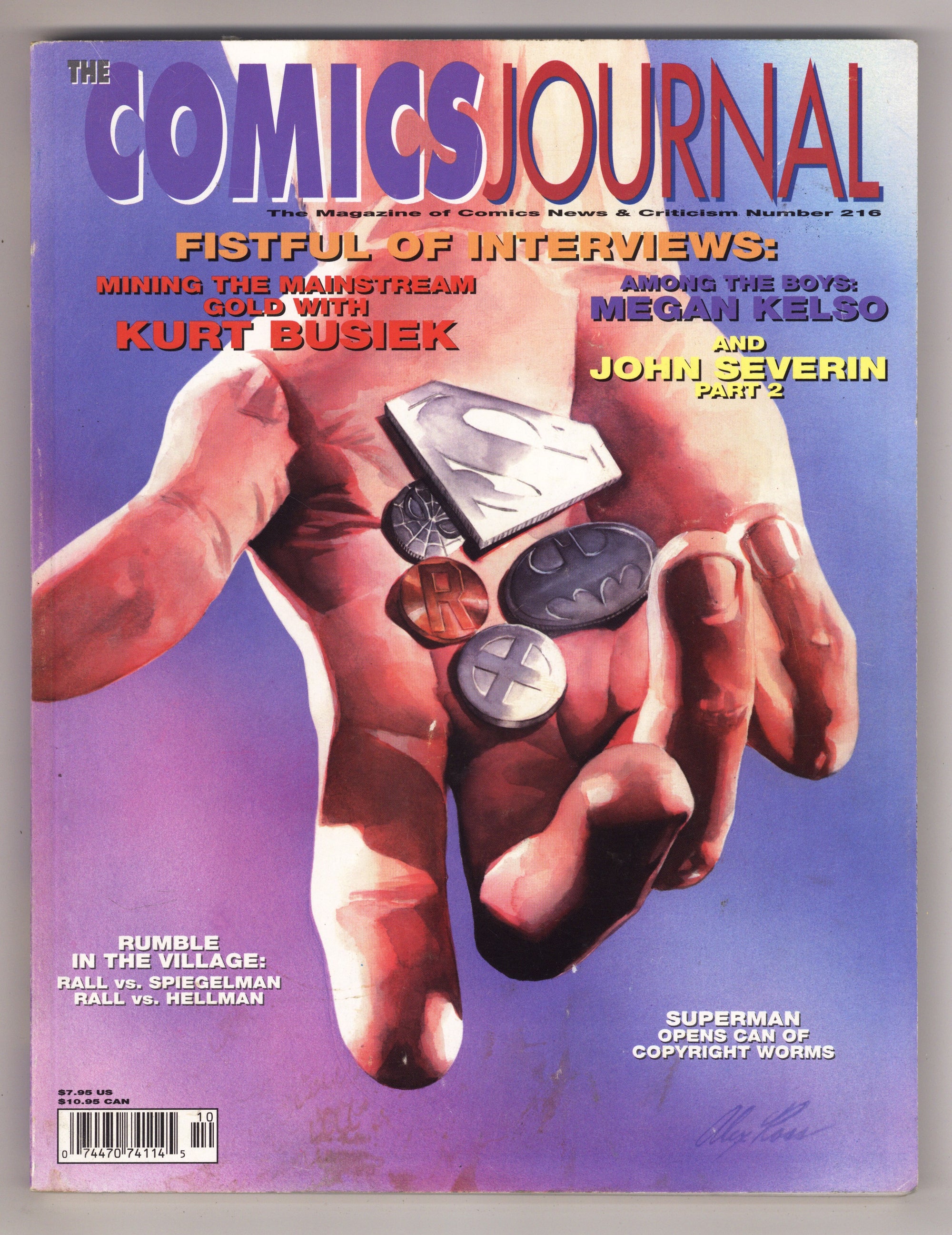 The Comics Journal 216 Low Grade (1999) 