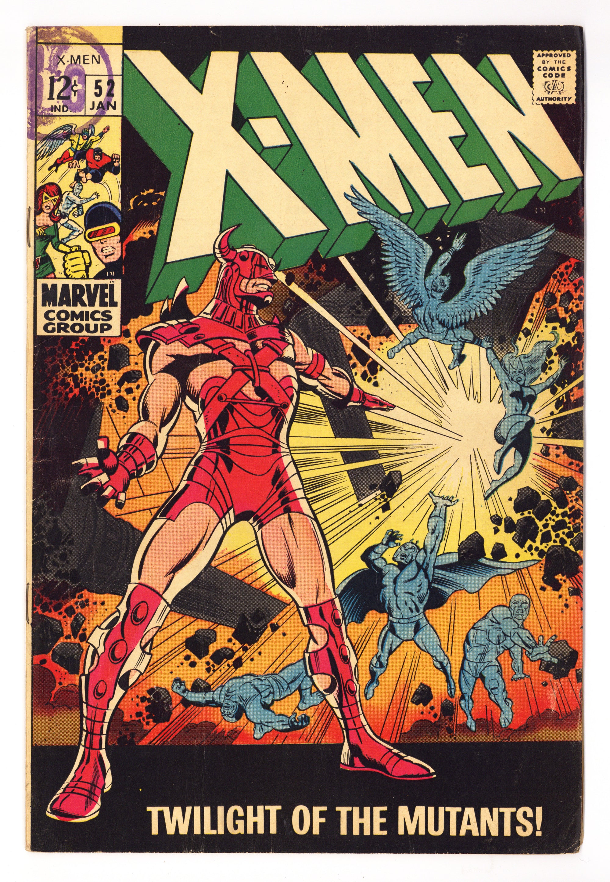 The X-Men Vol 1 52  VG/FN (5.0)   (1969)        