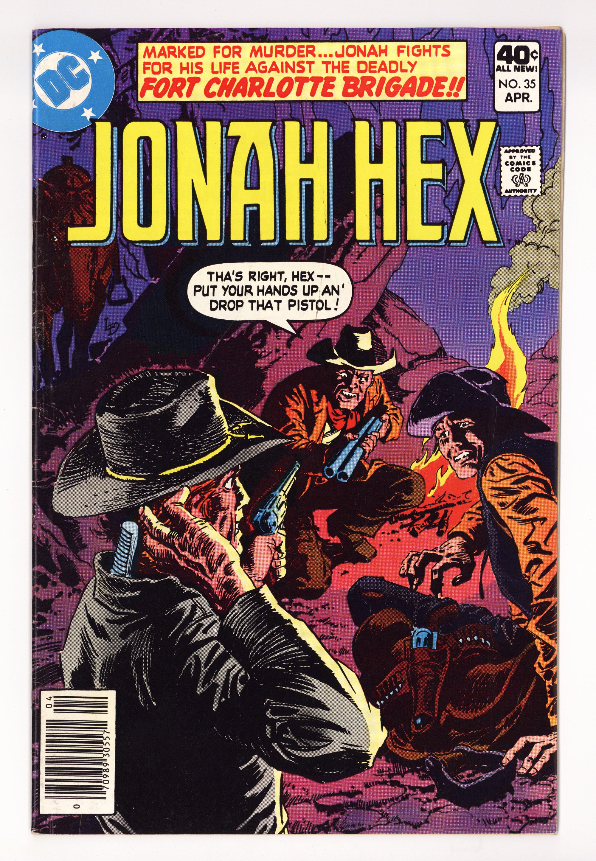 Jonah Hex Vol 1 35 Low Grade (1980) 