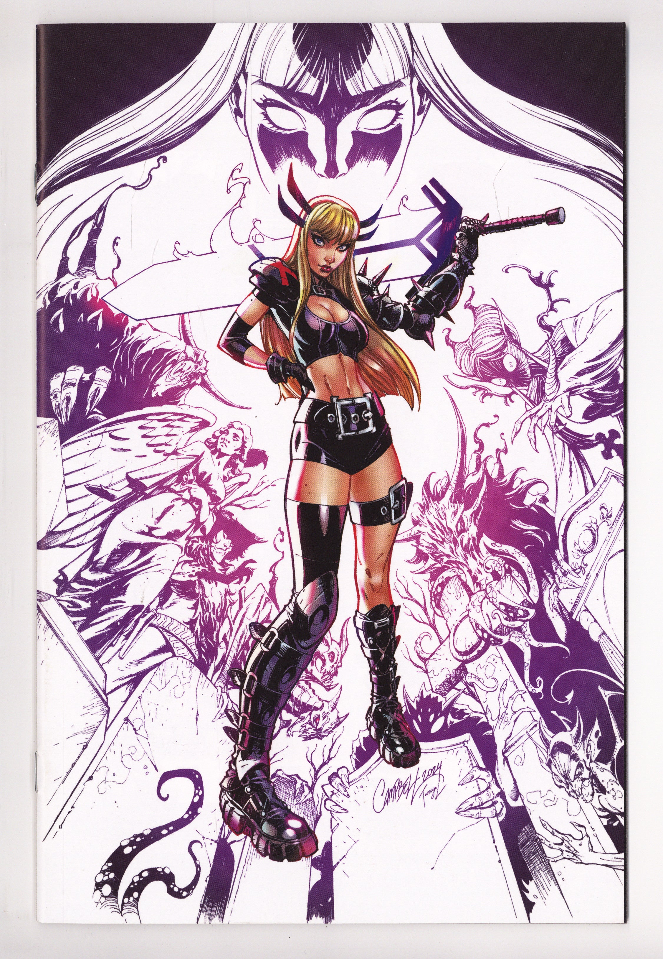 Magik Vol 2 1 VF/NM (9.0) 2nd Print (2025) Campbell Virgin Incentive Variant 