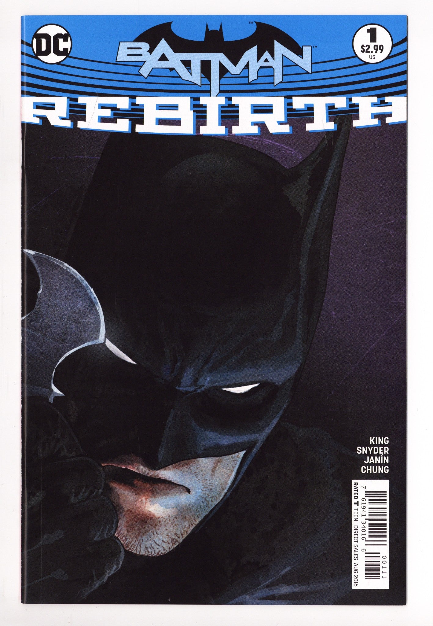 Batman: Rebirth 1 High Grade (2016) 
