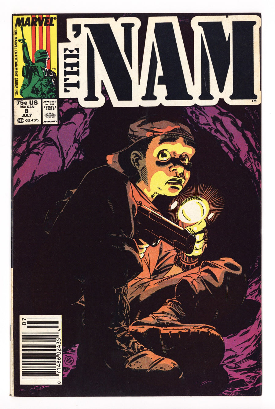 The 'Nam 8 High Grade (1987) Newsstand 