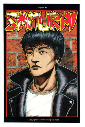 Samurai Vol 1 1 2Nd Print (1986)