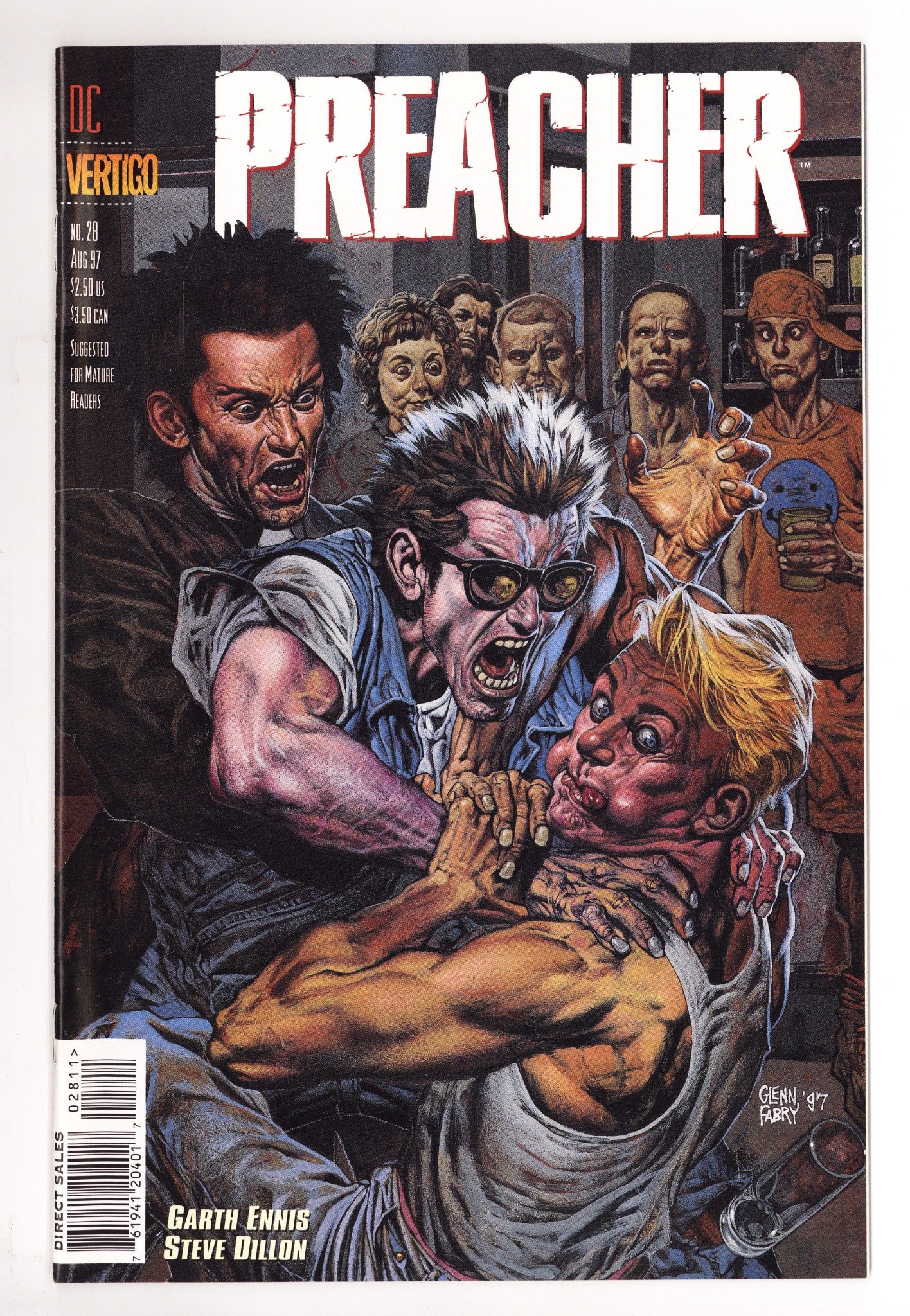 Preacher 28 High Grade (1997) 