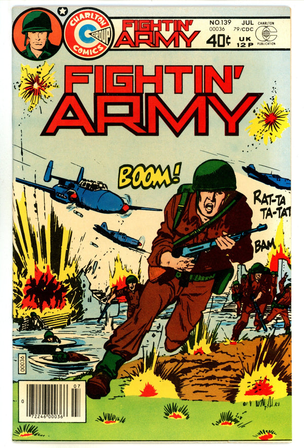 Fightin' Army 139 VF- (7.5) (1979)