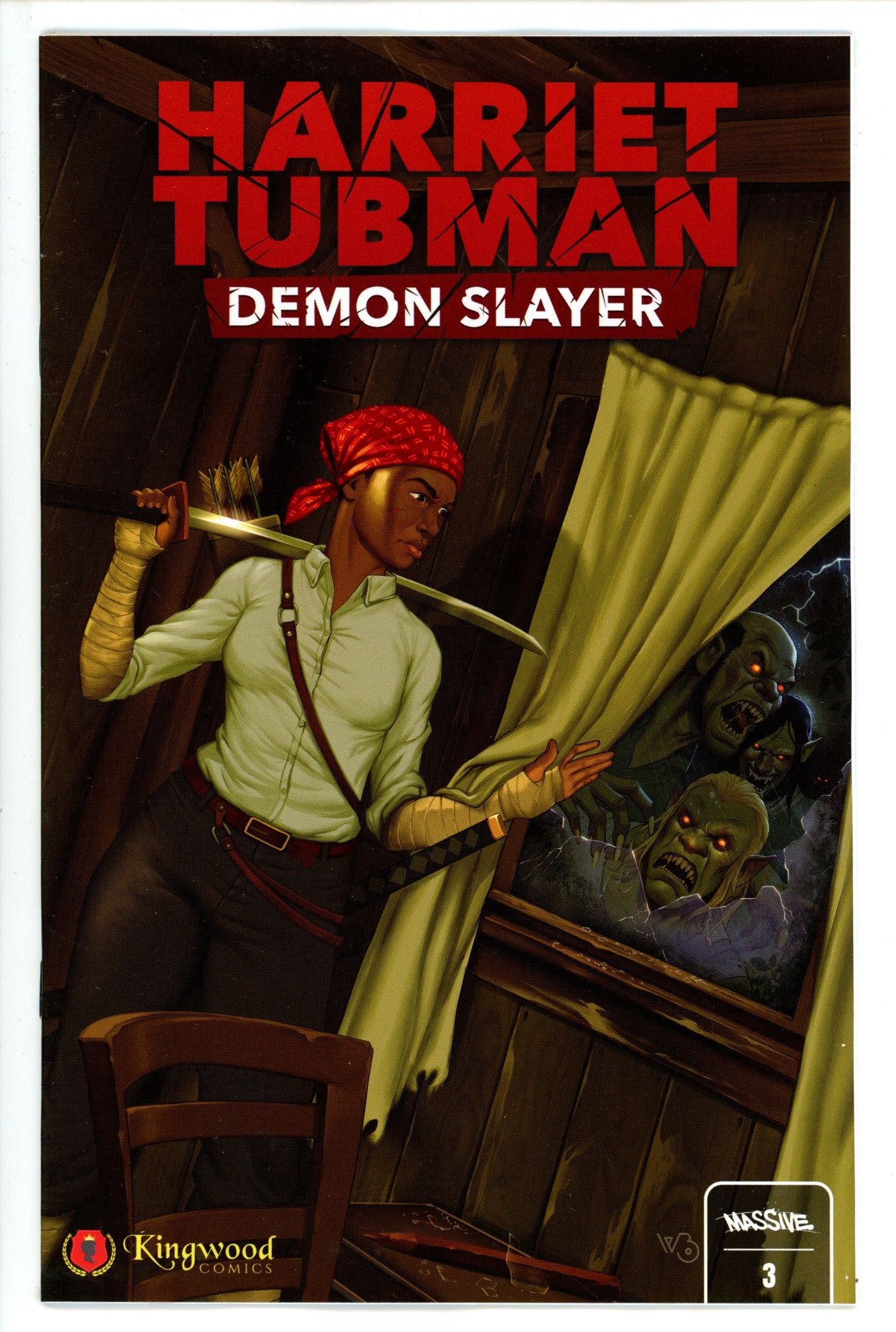 Harriet Tubman Demon Slayer 3 Barna Homage Variant (2023)