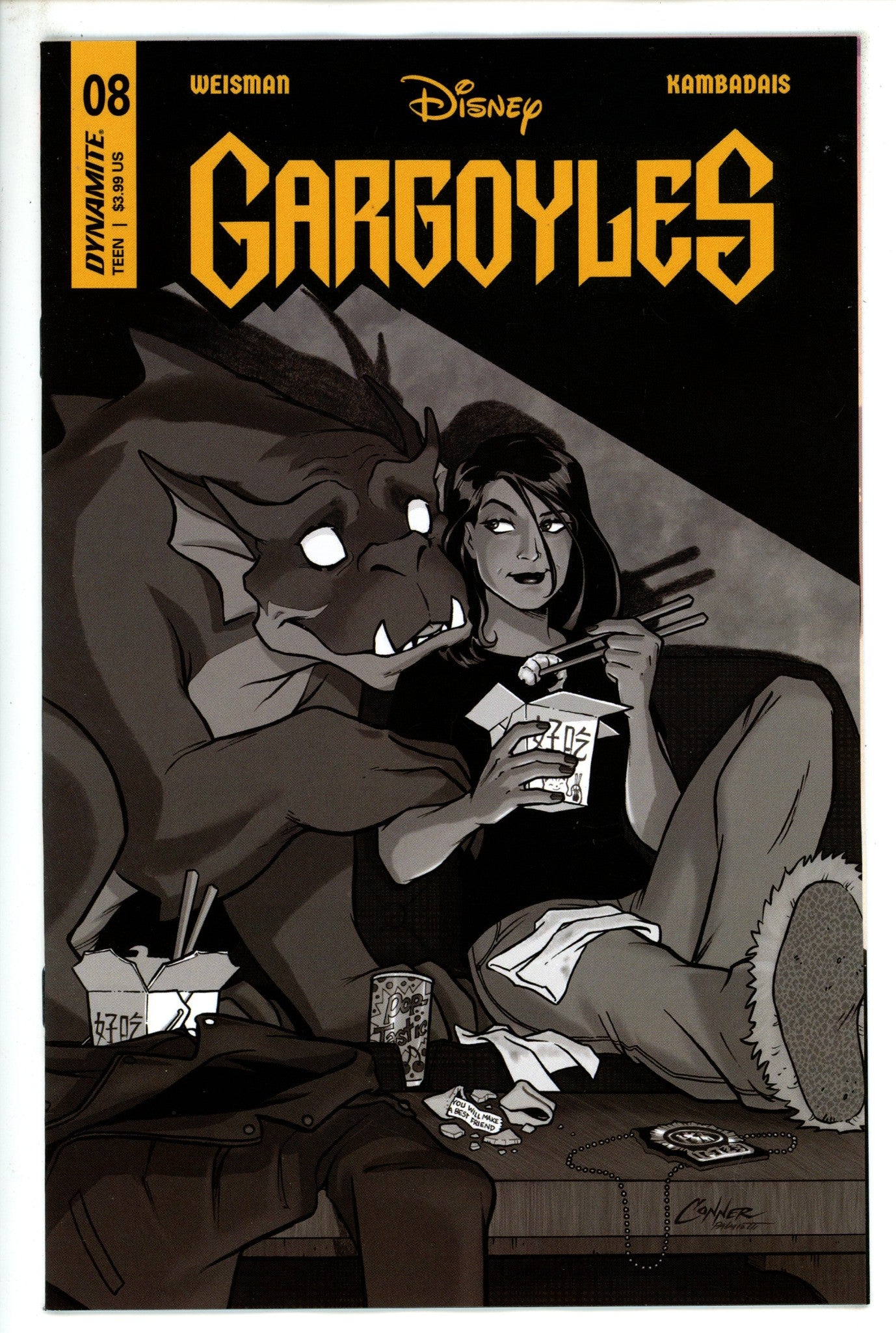 Gargoyles 8 Conner B&W Incentive Variant (2023)