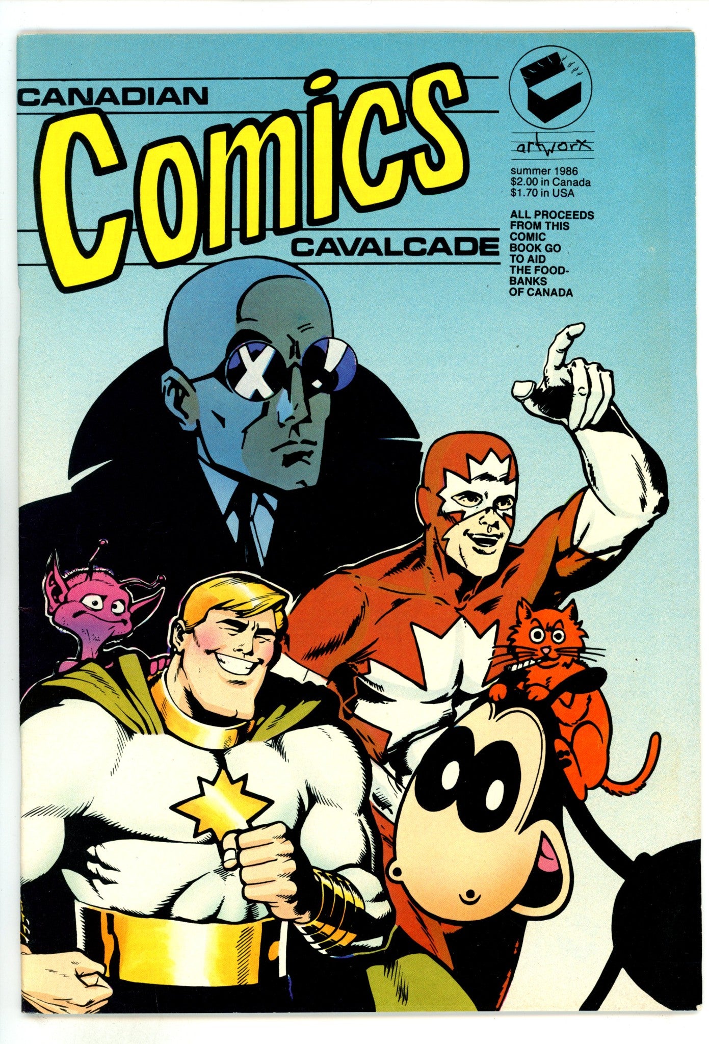 Canadian Comics Cavalcade 1 Mid Grade (1986) 
