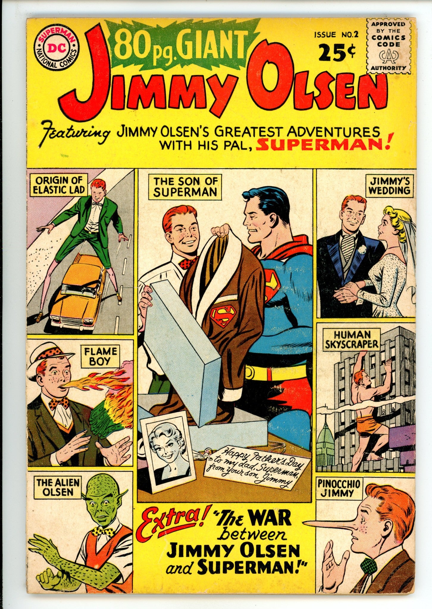 80 Page Giant Magazine 2 VG (4.0) Tear Back Cover (1964) 