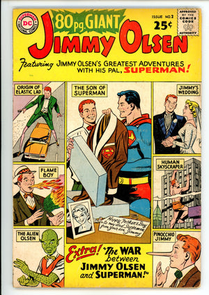 80 Page Giant Magazine 2 VG (4.0) Tear Back Cover (1964) 