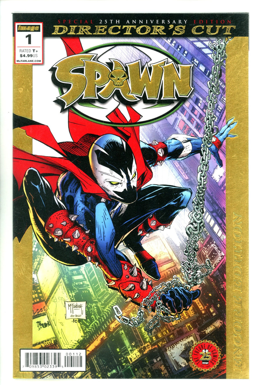 Spawn Director's Cut Encore Edition 1 NM- (9.2) (2017) 2nd Print 