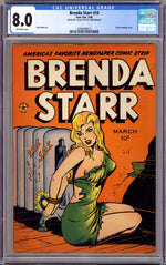 Brenda Starr Comics 14 CGC 8.0 (VF) (1948) thumbnail
