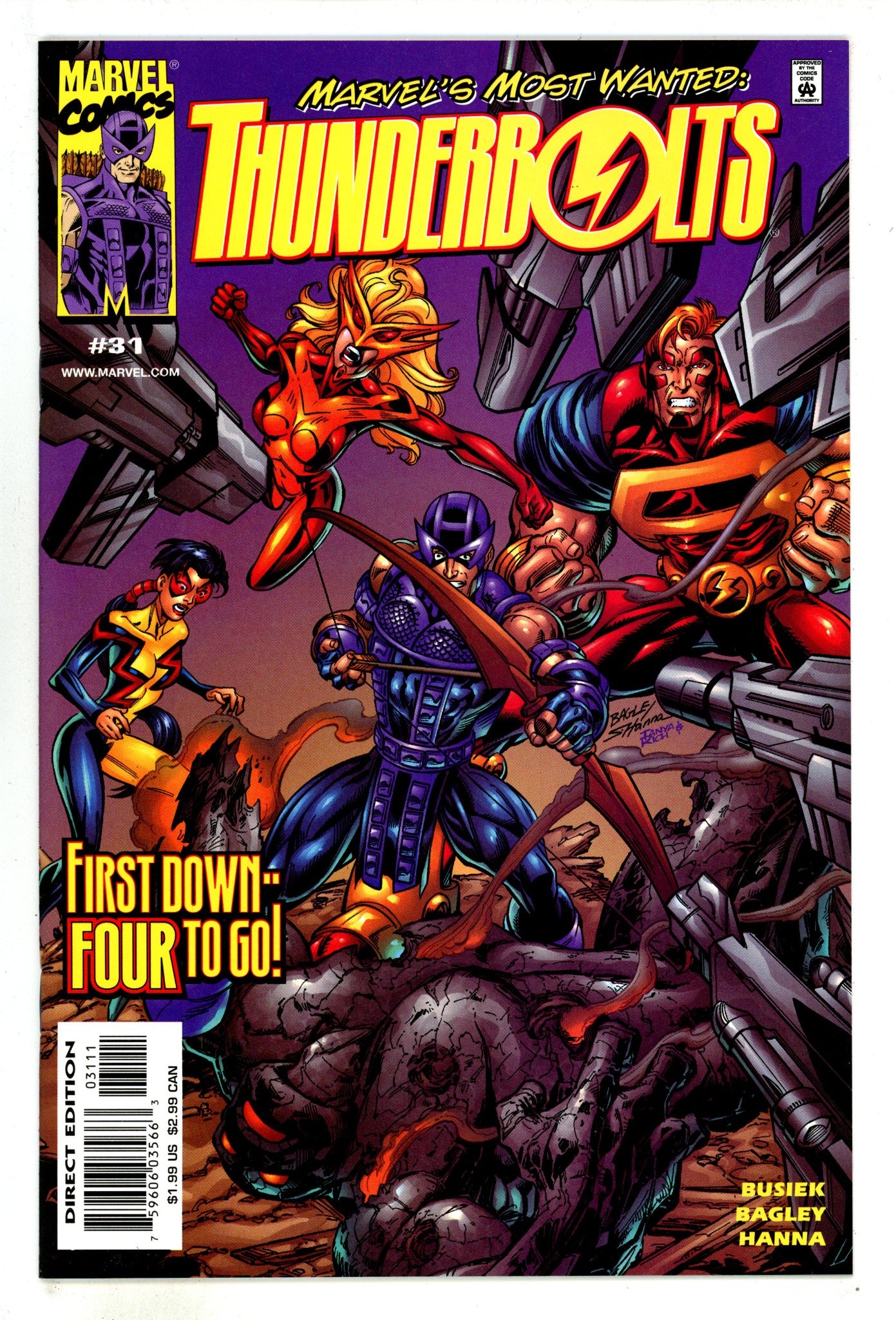 Thunderbolts Vol 1 31 High Grade (1999) 