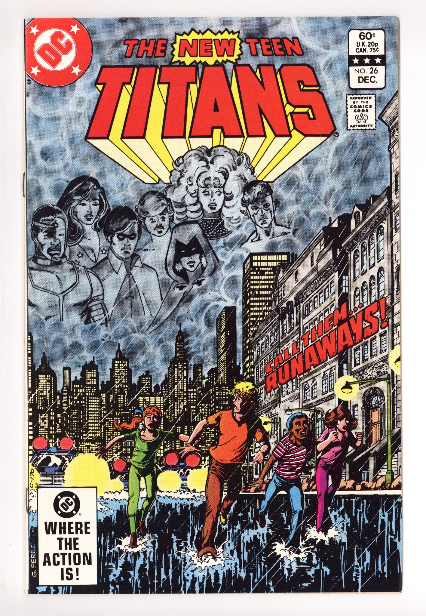 The New Teen Titans Vol 1 26 VF+ (8.5) (1982) 