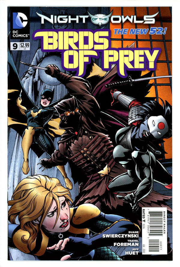 Birds of Prey Vol 3 9 High Grade (2012)