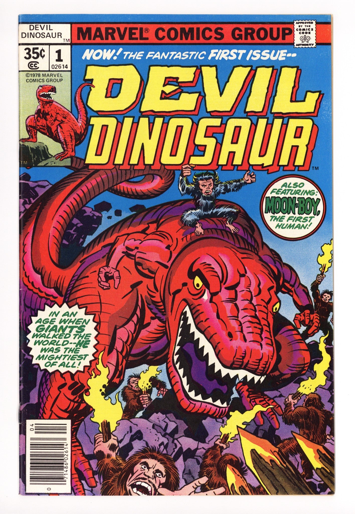 Devil Dinosaur 1 VF+ (8.5) (1978) 