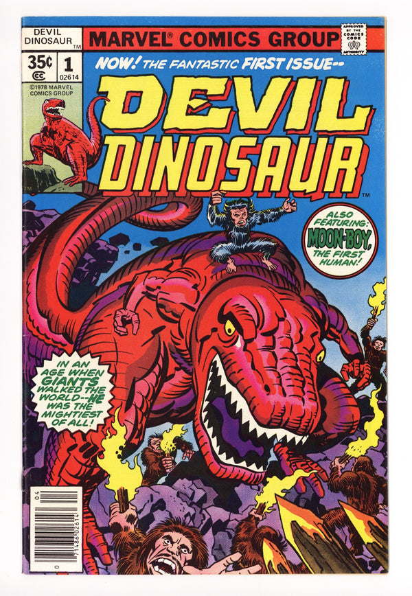 Devil Dinosaur 1 VF+ (8.5) (1978)