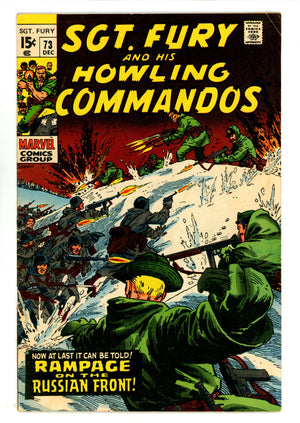 Sgt. Fury 73 FN- (5.5) (1969)