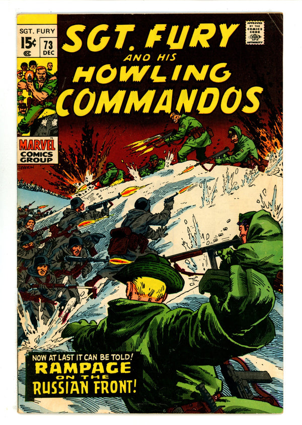 Sgt. Fury 73 FN- (5.5) (1969)