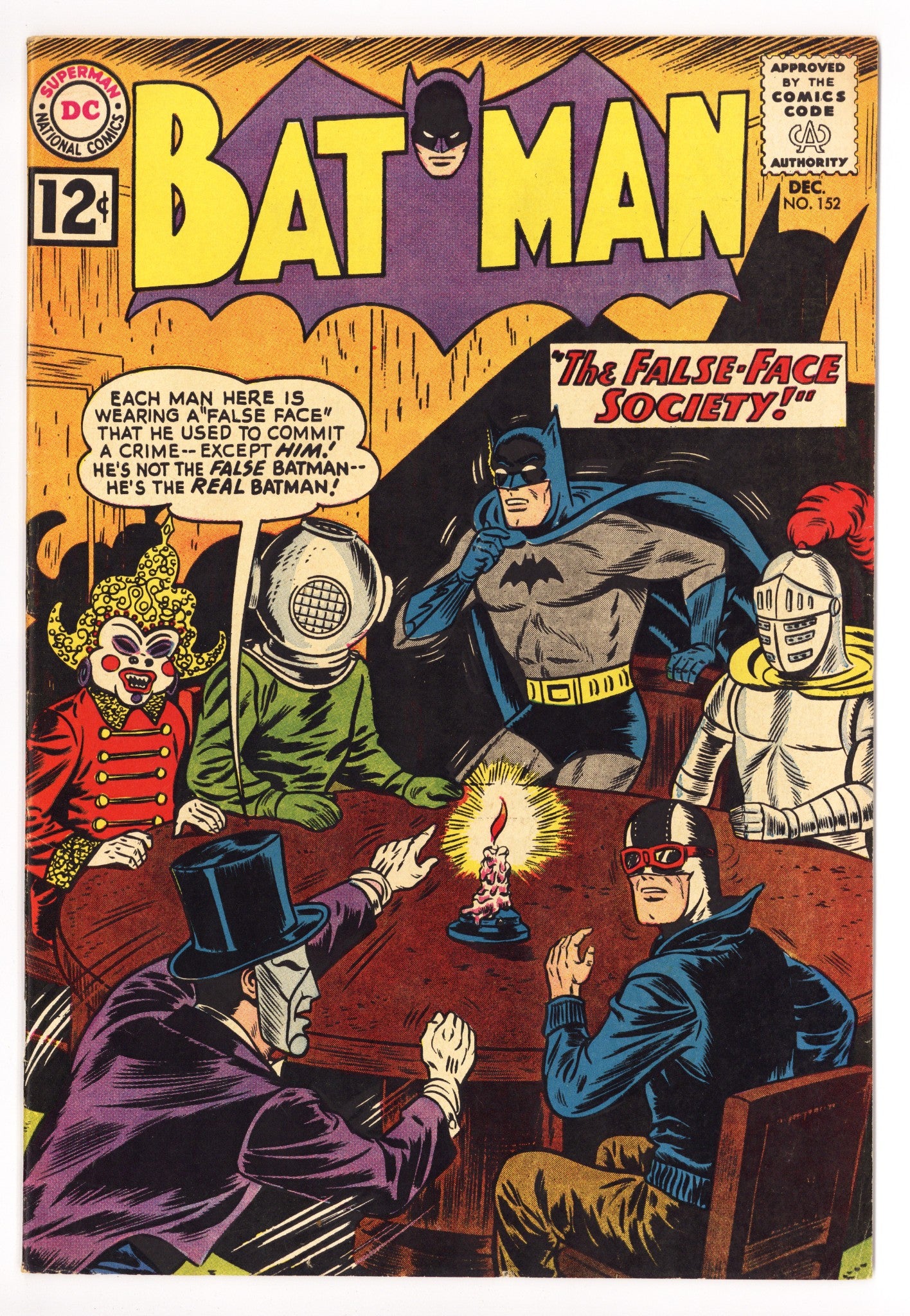 Batman Vol 1 152 FN (6.0) (1962) 