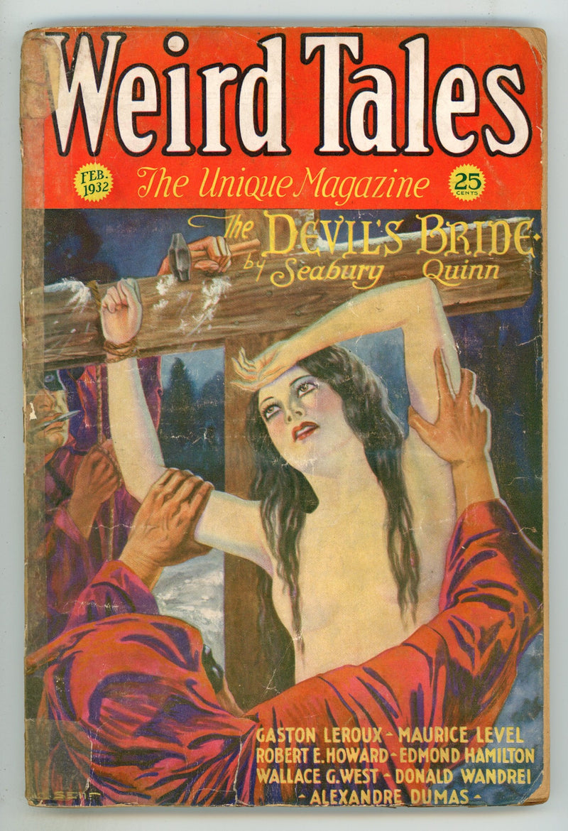 Weird Tales Vol 19 2 GD/VG (3.0) Tape (1932) 