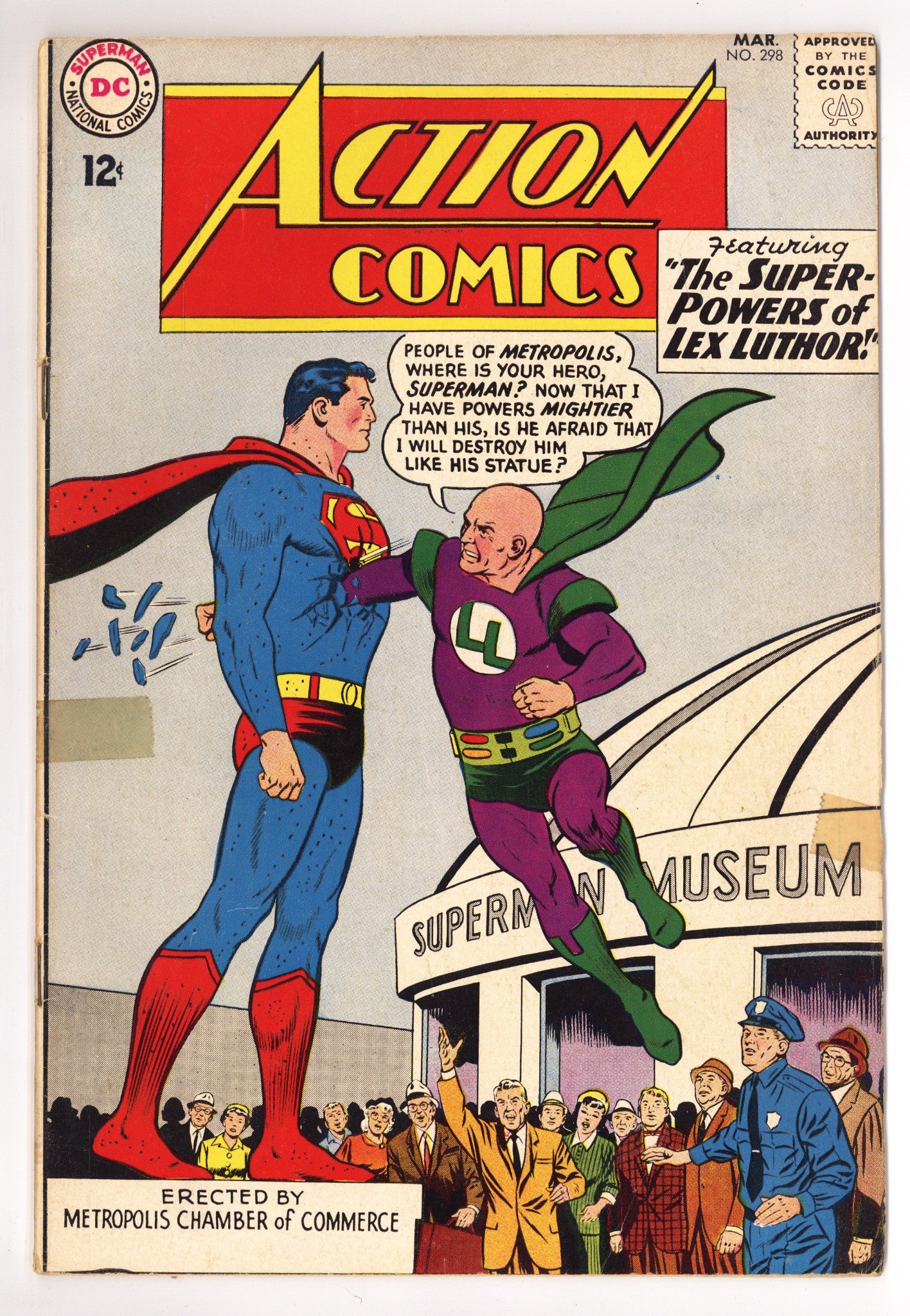 Action Comics Vol 1 298 VG (4.0) (1963) 