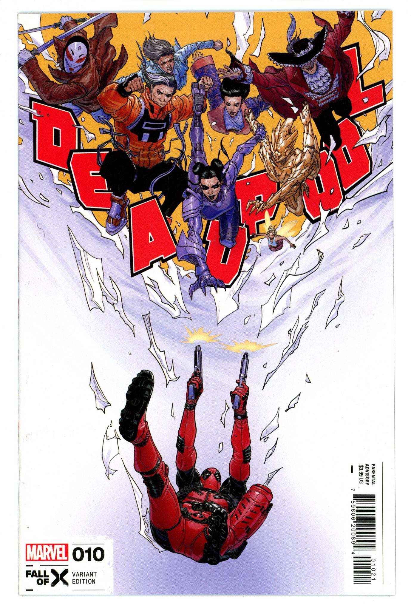 Deadpool Vol 8 10 High Grade (2023) Woods Variant 