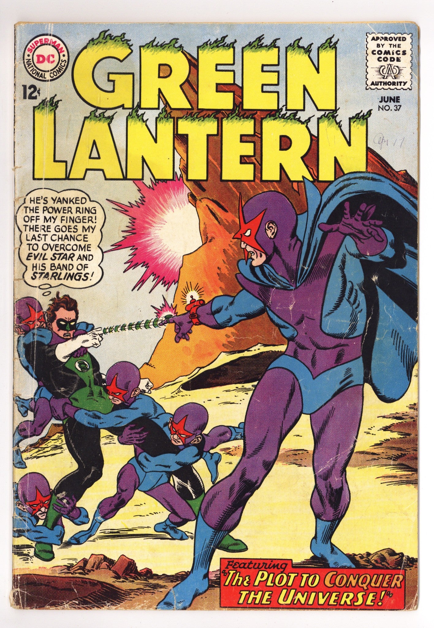 Green Lantern Vol 2 37 GD/VG (3.0) (1965) 