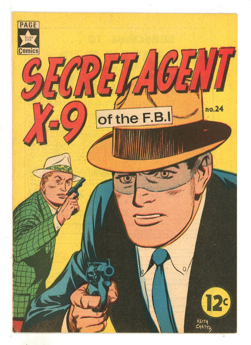 Secret Agent X-9 24 VF/NM (9.0) (1967) 