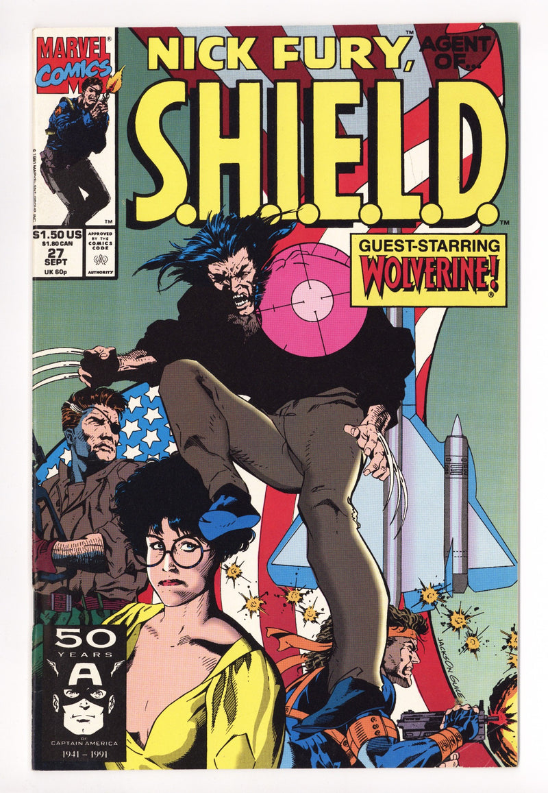 Nick Fury, Agent of S.H.I.E.L.D. Vol 4 27 High Grade (1991) 