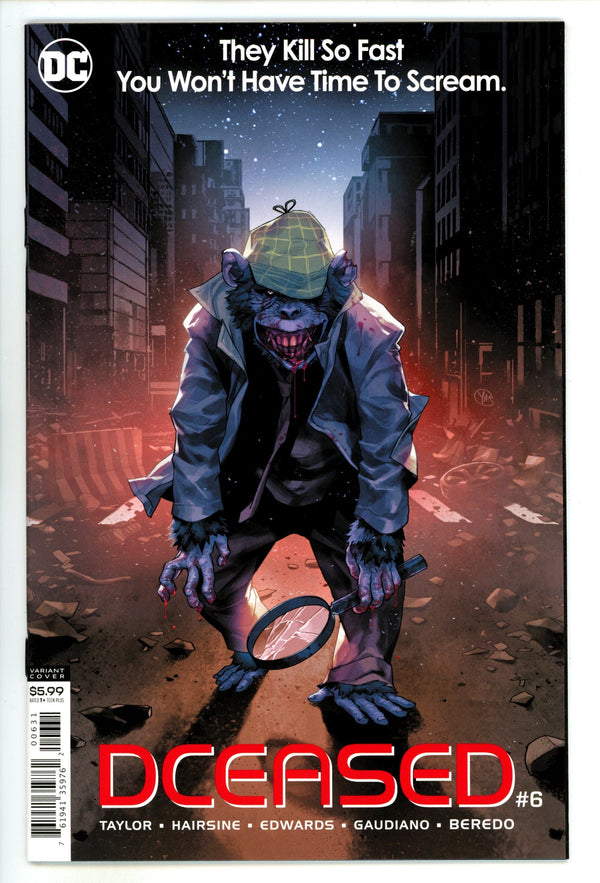 DCeased 6 High Grade (2019) Putri Homage Variant