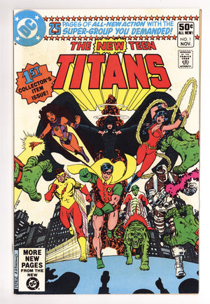 The New Teen Titans Vol 1 1 VF- (7.5) (1980)