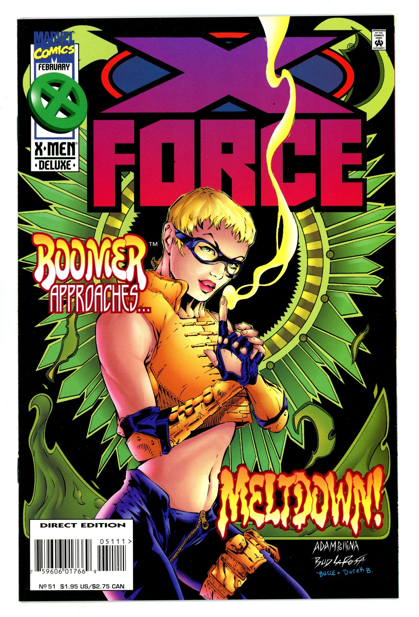 X-Force Vol 1 51 High Grade (1996) 