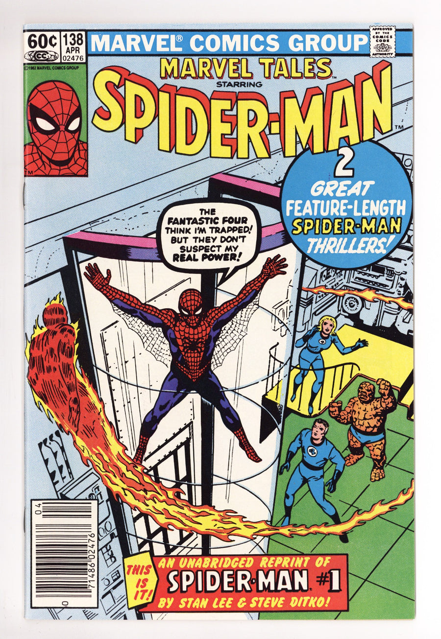 Marvel Tales Vol 2 138 NM- (9.2) (1982) Newsstand 
