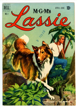 M-G-M's Lassie 3 VF+ (8.5) (1951) 