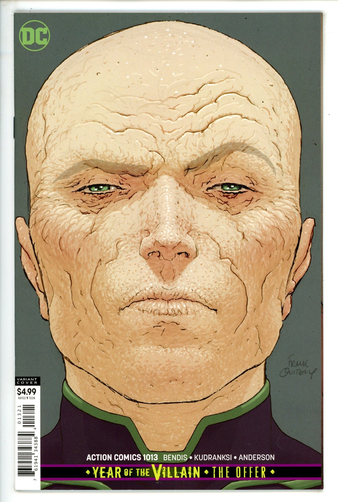 Action Comics Vol 3 1013 Quitely Variant (2019)