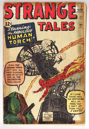 Strange Tales Vol 1 101 PR (0.5) (1962)