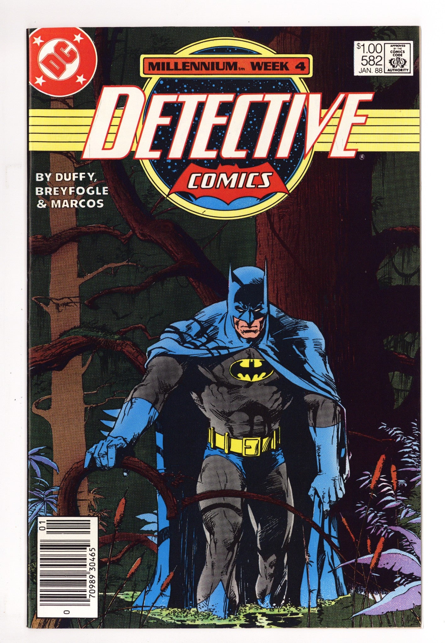 Detective Comics Vol 1 582 VF (8.0) (1988) Canadian Price Variant 