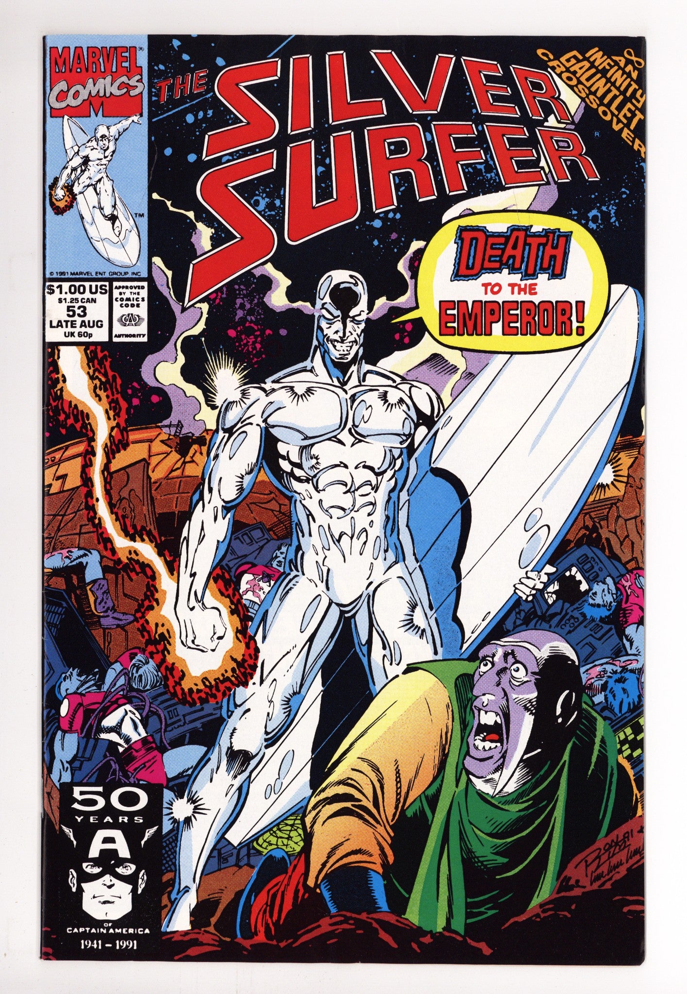 Silver Surfer Vol 3 53 High Grade (1991) 