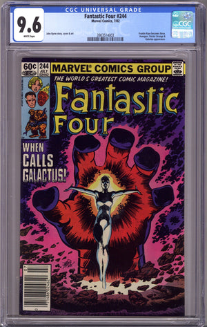 Fantastic Four Vol 1 244 CGC 9.6 (NM+) (1982) Newsstand