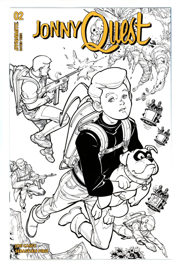 Jonny Quest 2 Hardin Line Art Incentive Variant (2024)