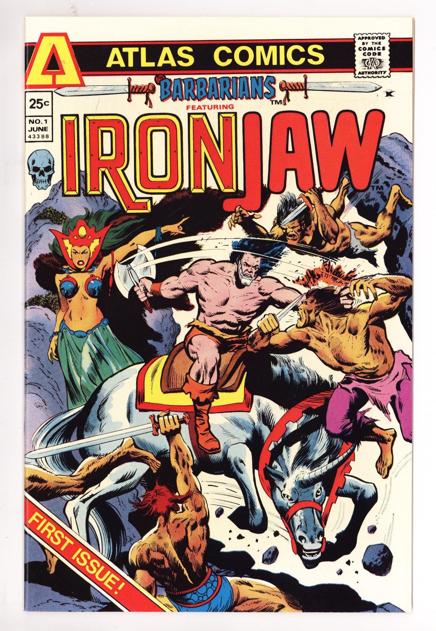 The Barbarians   1  VF (8.0)   (1975)        