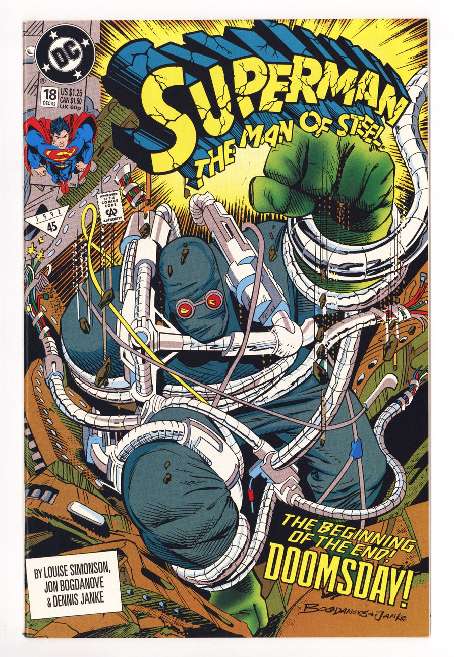 Superman: The Man of Steel 18 VF (8.0) (1992) 