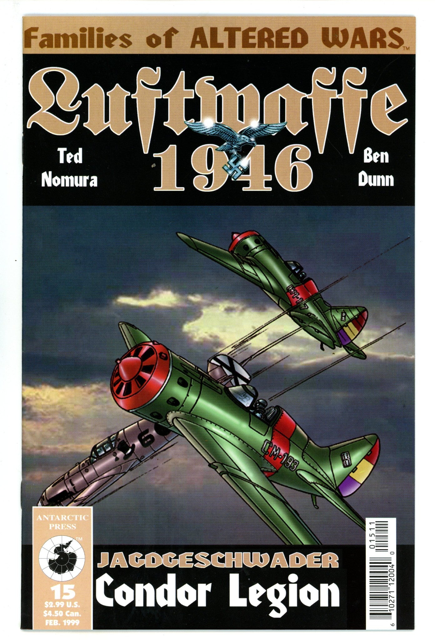 Luftwaffe: 1946 Vol 2 15 VF/NM (9.0) (1999) 