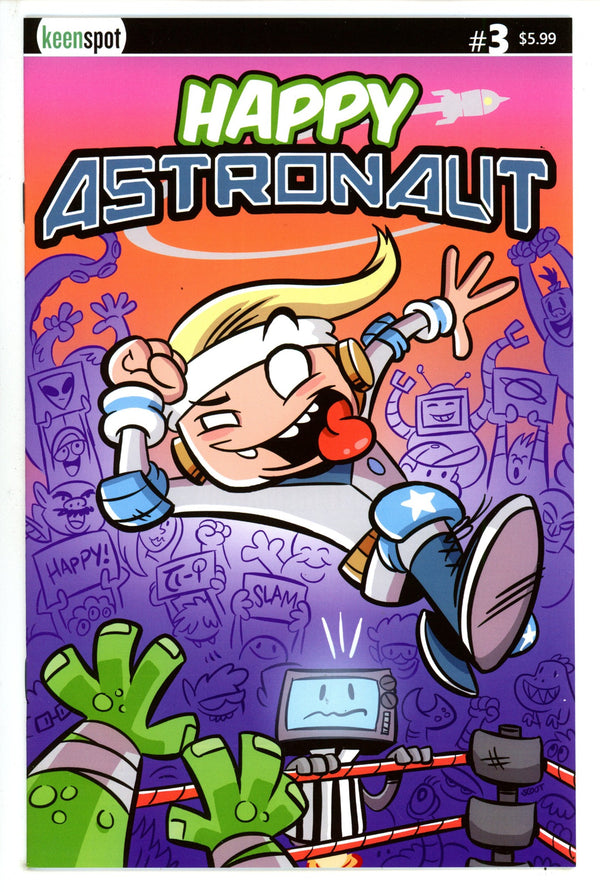 Happy Astronaut 3 Mcmahon Variant (2023)