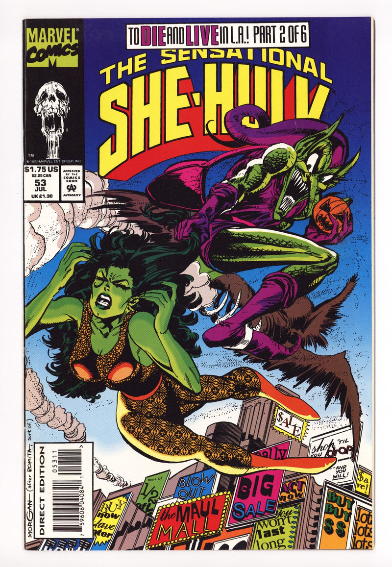The Sensational She-Hulk 53 VF- (7.5) (1993) 