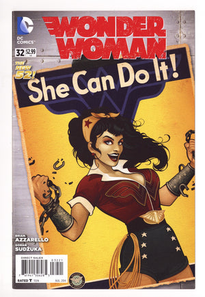 Wonder Woman Vol 4 32 High Grade (2014) Lucia Bombshells Variant