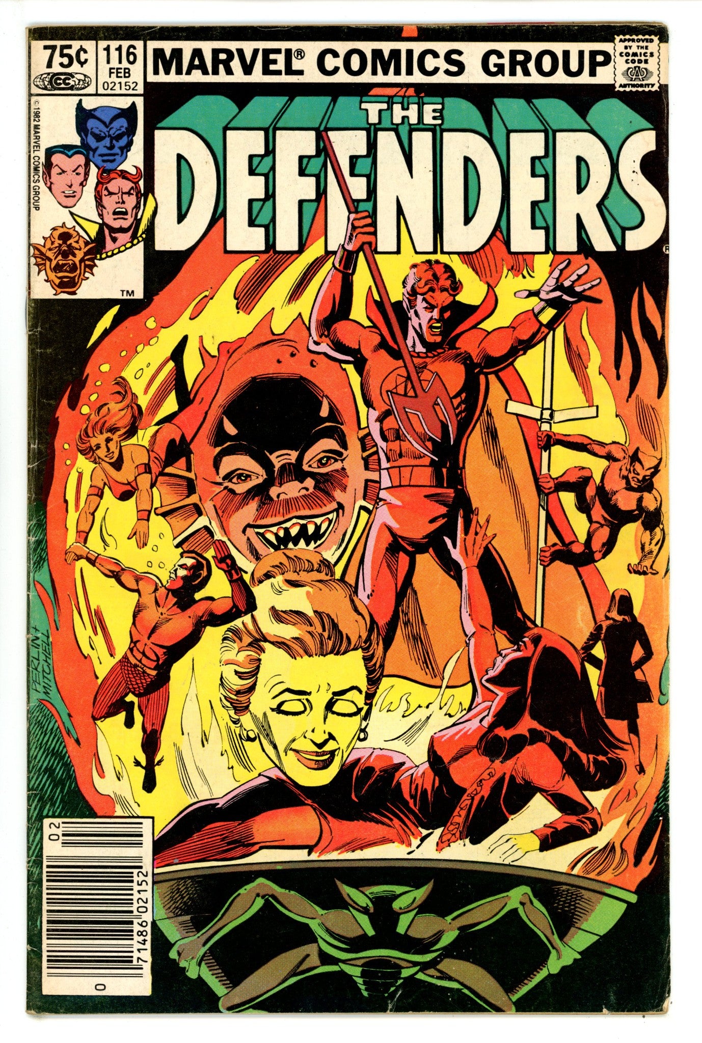 The Defenders Vol 1 116 Canadian Variant GD/VG (1983)