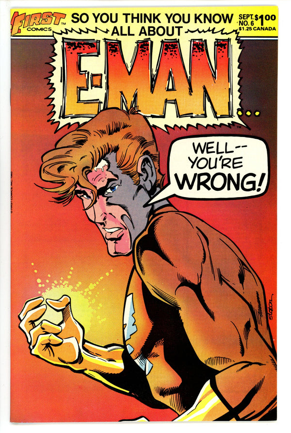 E-Man Comics Vol 2 6 (1983)